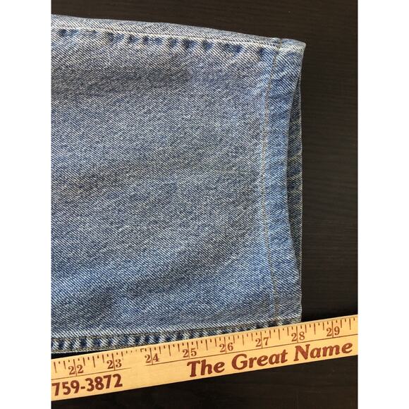 Levi's 559 Vintage Relaxed Fit Jeans Men's 44 x 30 (Measured 42 x 28) White Tab - Picture 10 of 11